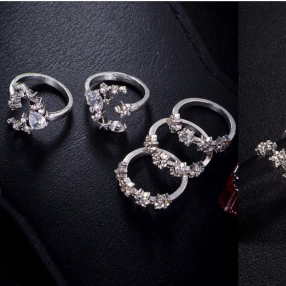 5 piece ring set - Picture 3 of 5